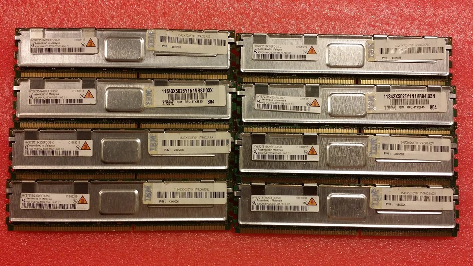 32GB 8x4GB  Ram Kit FOR HP WORKSTATION XW6400 XW6600 XW8400 XW8600 1 year warran - Image 4 of 4