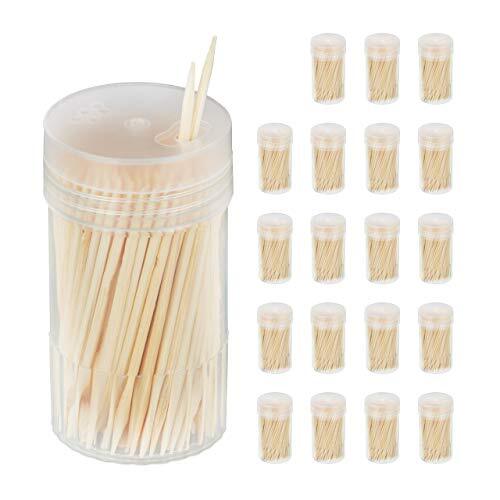 Набор Zahnstocher Holz 4000er, Zahnhölzer dünn, для гигиены труда, Häppchen - Bas