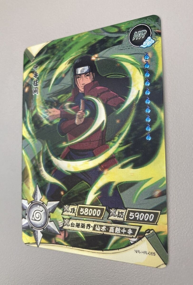 Hashirama Senju- First Hokage- Naruto CCG Kayou- 3D Lenticular