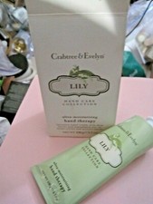 CRABTREE EVELYN LILY ULTRA MOISTURIZING HAND THERAPY CREAM 3.5 oz METAL