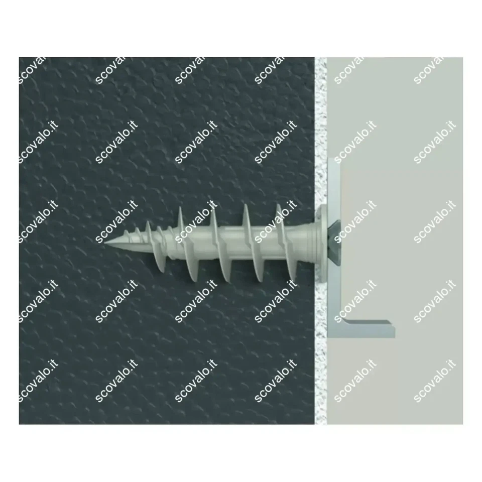 tassello per pannelli isolanti cappotto fid II 50mm 10 pezzi - Immagine 2 di 4