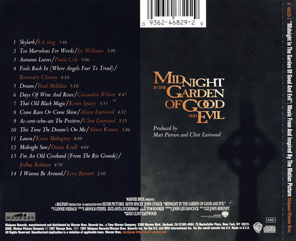 Various - Midnight In The Garden Of Good And Evil (Music