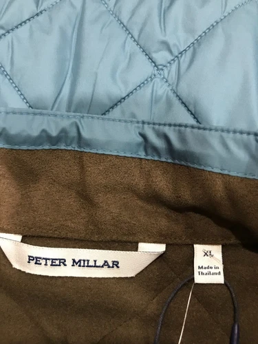 Peter Millar Crown Men's Size XL Reservoir Norfolk Quilted Travel Coat $250 NWT - Picture 7 of 8
