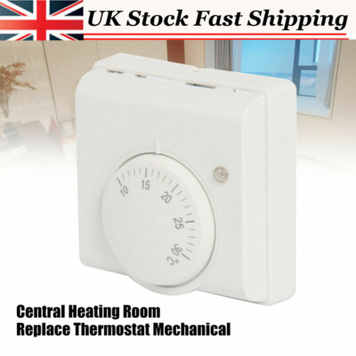 Central Heating Room Temp Replace Thermostat Mechanical Thermostat Knob  Switch | eBay