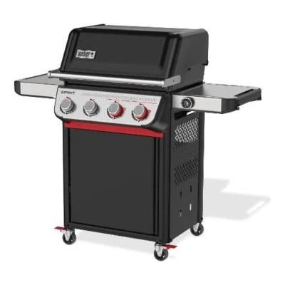 WEBER Barbecue a Gas da Giardino 4 Bruciatori Inox Nero/Silver Spirit Ep 425