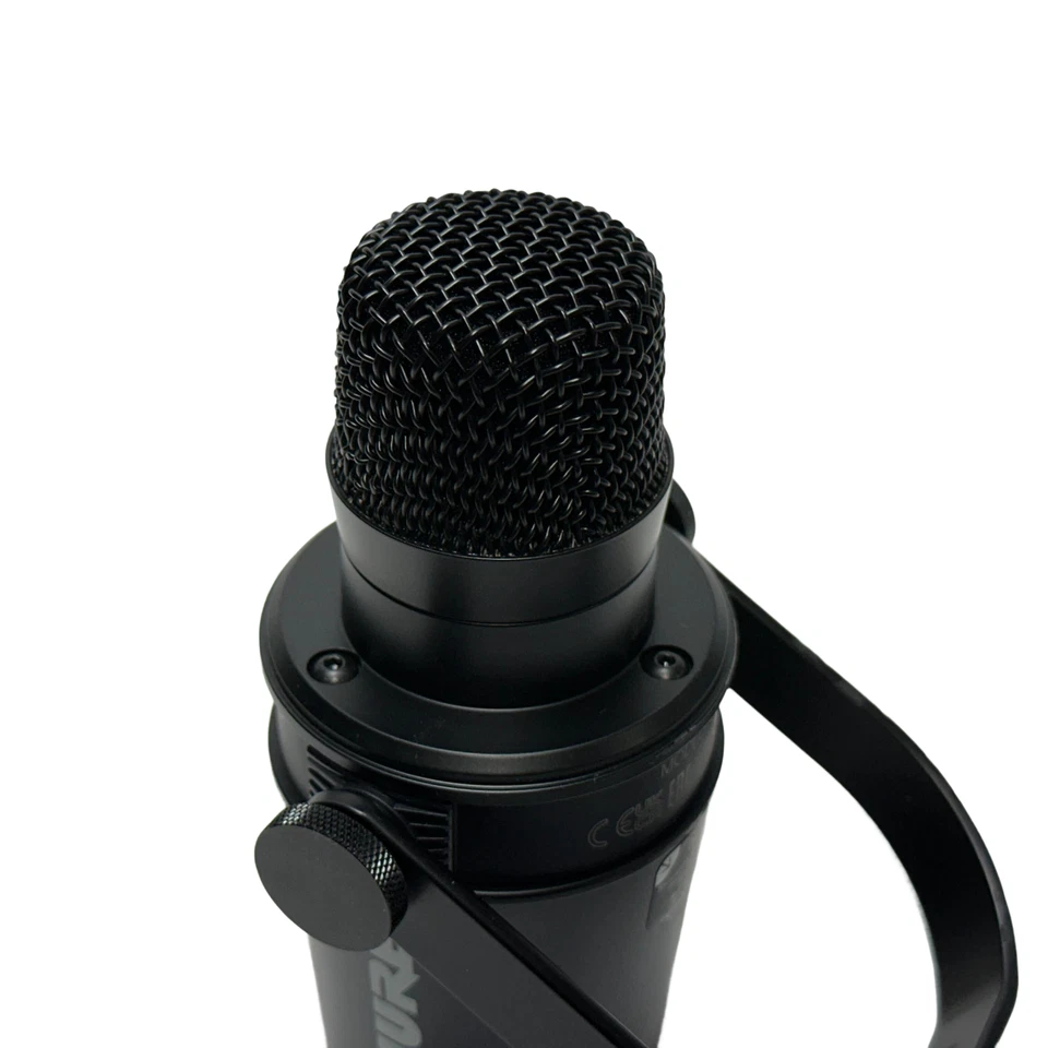 Shure MV7+ Hybrid Output USB-C & XLR Podcast Microphone & Desktop Stand Stream - Image 2 of 4