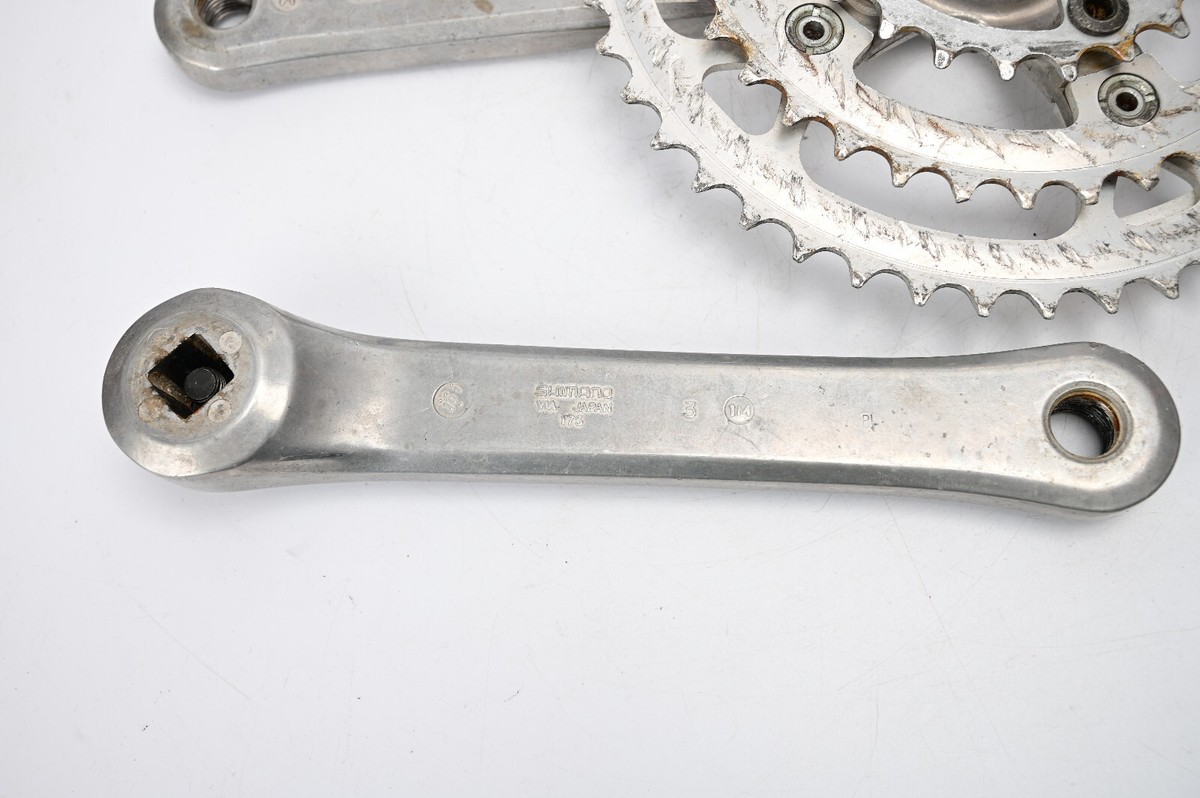 maronページです！ Vintage Shimano Exage 500 LX Fc-m500 Crankset 175mm Aluminum