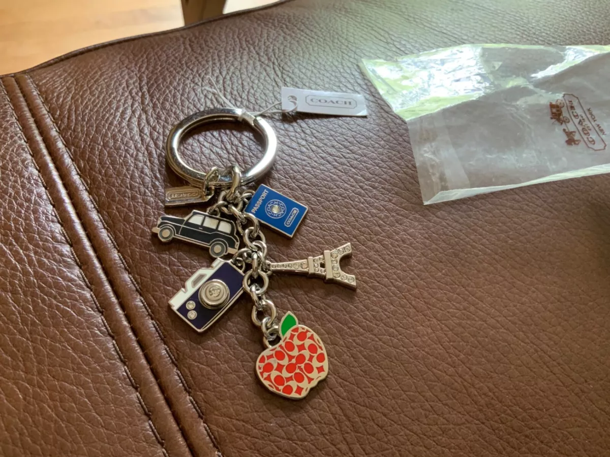 Coach shop keychain ebay