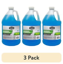 3 pack Summer Formula Windshield Washer Fluid 32F Protection, 1 Gallon