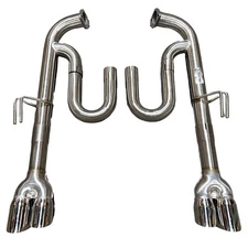 3" Axle Back Exhaust For Caprice PPV 6.0L 3.5" Quad Tips High Flow 304ss