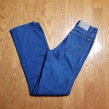 Vintage Levi's Pre-Wash Orange Tab Jeans Women's sz 10