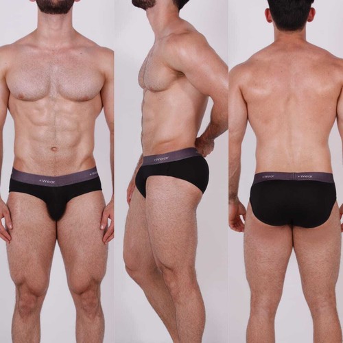Men's Underwear Briefs Sexy Low Rise Support Wide Waistband Underpants 3 pack - 第 16/60 張圖片