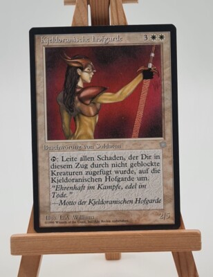 Kjeldoranische Hofgarde Eiszeit Magic Karte  MTG deutsch (Kjeldoran Royal Guard)