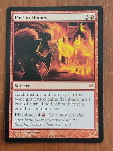 Past in Flames Innistrad Mint Red Mythic Rare MAGIC MTG CARD - Picture 1 of 2