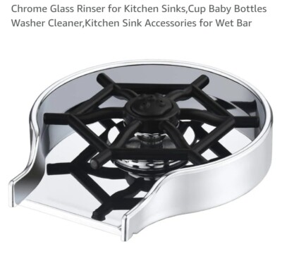 Glass Rinser Kit New Kitchen Bar Easy Rinse
