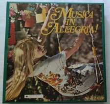 COFANETTO MUSICA IN ALLEGRIA 9x LP VARIOUS 33 GIRI ITALY 1973 RDIS 36 NM/NM