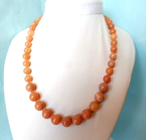 Collier Calcite Orange de 200 Cts pour Sublimer vos Tenues d'Été