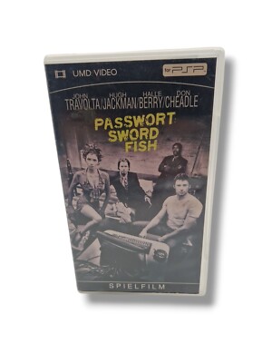  Passwort Swordfish UMD Universal Media Disc DVD PSP Playstation Portable 