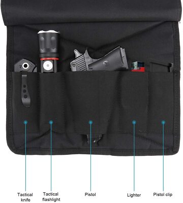 US Concealed Under Car Seat Mattress Bedside Carry Gun Pistol