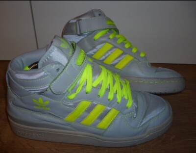 ADIDAS FORUM High Crooked Tongues  LIMITED Bball US 9 Ewing Decade