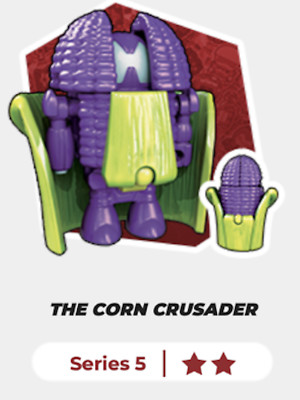 Transformers Botbots Goldrush Games Series 5 THE CORN CRUSADER #11 New, Sealed!