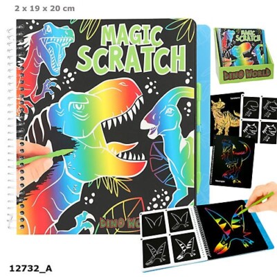 Magic Scratch Dino Kreativ-Set 12732A