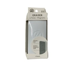U Brand Magnetic Dry Erase Board Eraser, Thick Felt Bottom Surface, 2 x 5 NWT