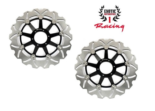 Exotic Motorsports Gold Wave Rotors – Front Brake Discs For Honda CBR600RR 2003-2021-1266220