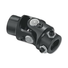 Universal Steering U Joint 83mm Length Black Steel 3/4" DD x 3/4" V Triangle