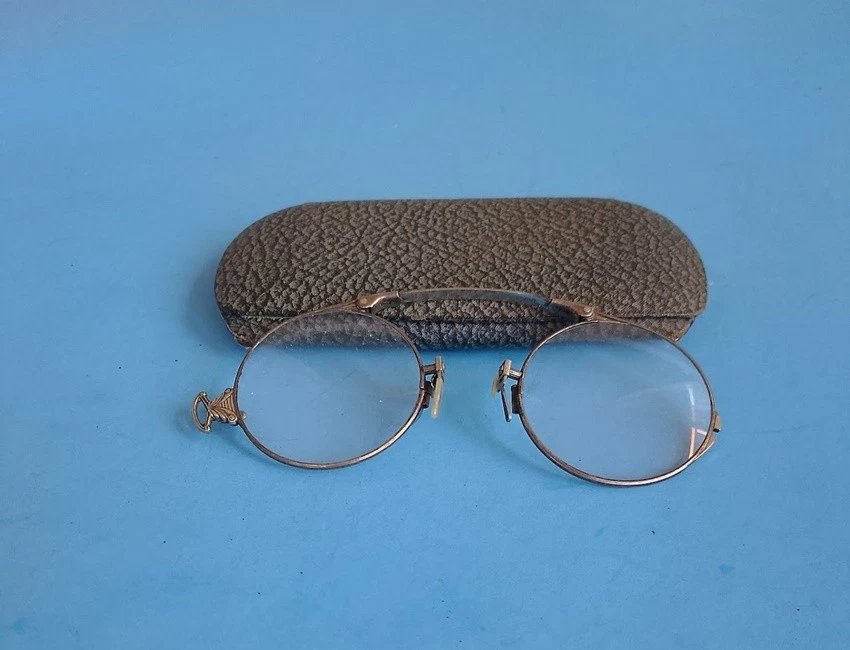 Silver Original Pince-Nez Vintage Eyeglasses for sale | eBay display picture 3