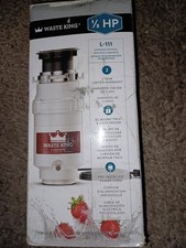 Waste King Legend Series 1/3 HP Continuous Feed Garbage Disposal with Power Cord