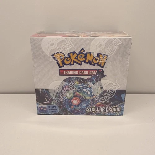 Pokemon TCG: Scarlet & Violet Stellar Crown Booster Box - Factory Sealed & New