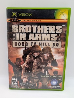 Brothers in Arms Road to Hill 30 (Xbox 2005) GOOD COMPLETE W/MAP!