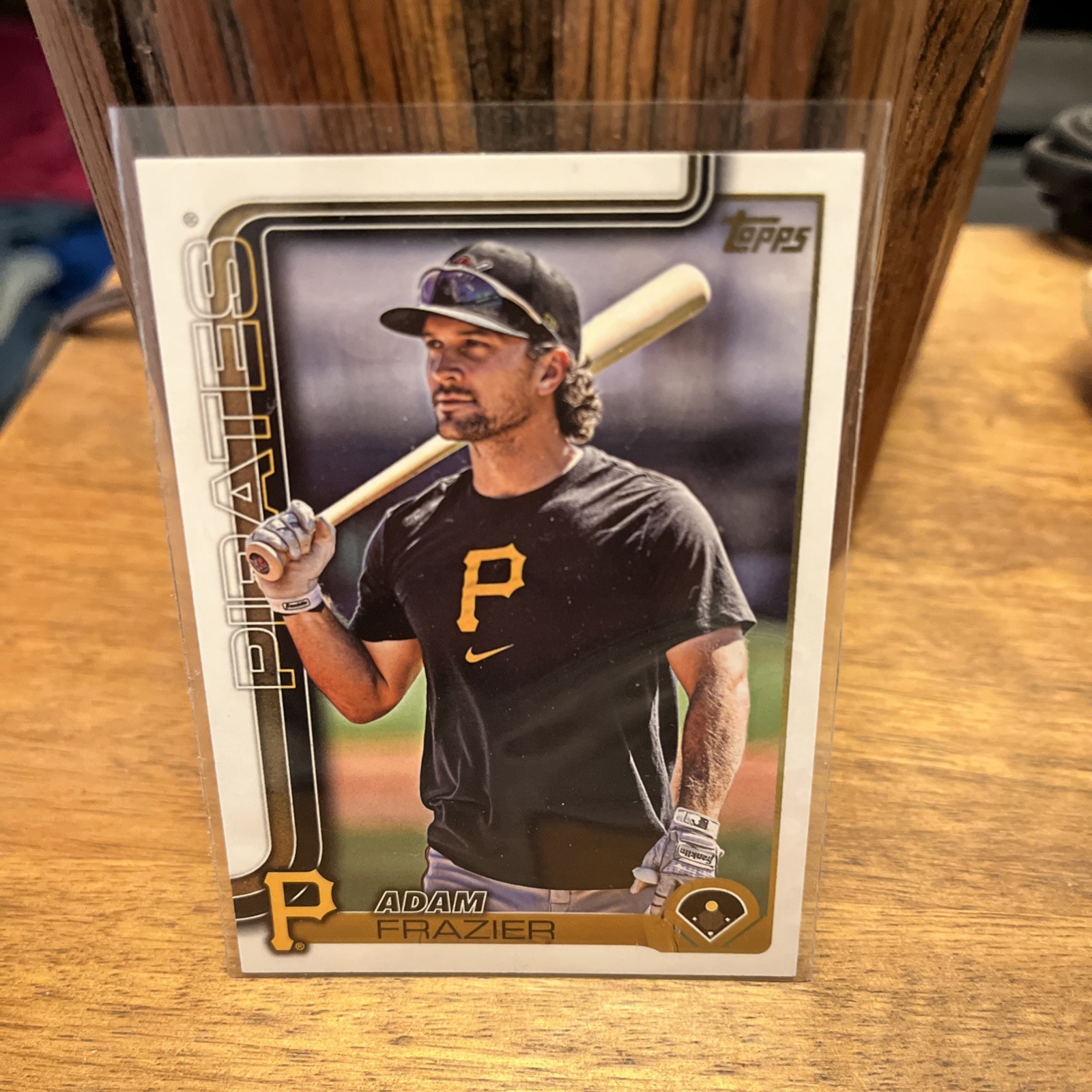 2025 Topps Update Adam Frazier Golden Mirror SSP Pittsburgh Pirates #US51