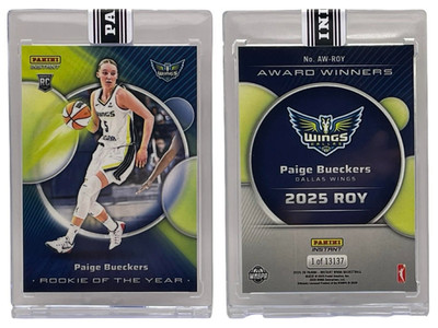 2025-26 Panini Instant WNBA #AW-ROY Paige Bueckers Rookie of the Year  (RC)