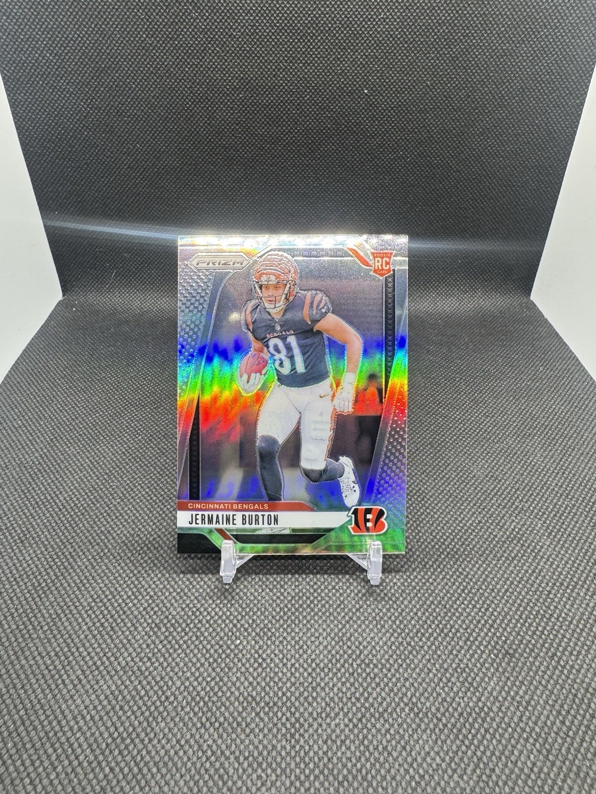 2024 Panini Prizm - Rookies Jermaine Burton #350 Silver Prizm (RC)