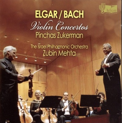 ELGAR: Violin Concerto / Pinchas Zukerman, Zubin Mehta-IPO (CD, helicon, 2012)