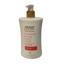 Raw Sugar Moisture Loving Body Wash Watermelon Fresh Mint 40 Fl Oz New