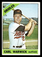 1966 Topps #247 Carl Warwick