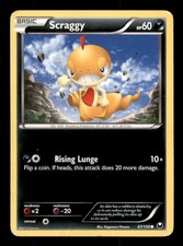 Scraggy 67/108 Common Dark Explorers Pokemon Heavily Played