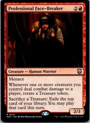 Professional Face-Breaker 216 Commander: Modern Horizons 3 MTG LP