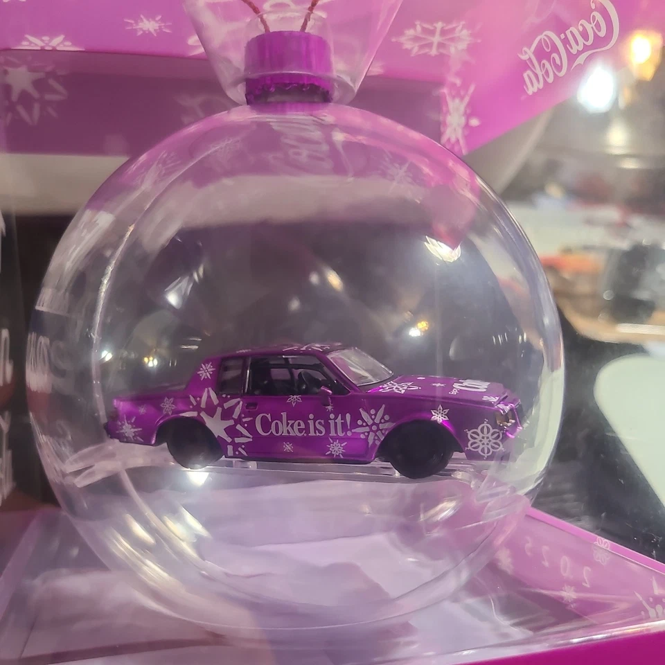 2025 M2 Machines Coca-Cola   Ornaments ~NIP~ 1987 Buick Grand National - Image 2 of 4