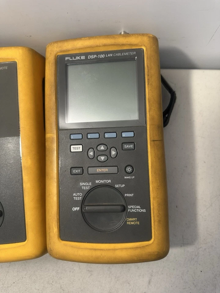 FLUKE DSP-100 & DSP-SR LAN CABLEMETER Analyzer Tester, Read Description - Image 3 of 4