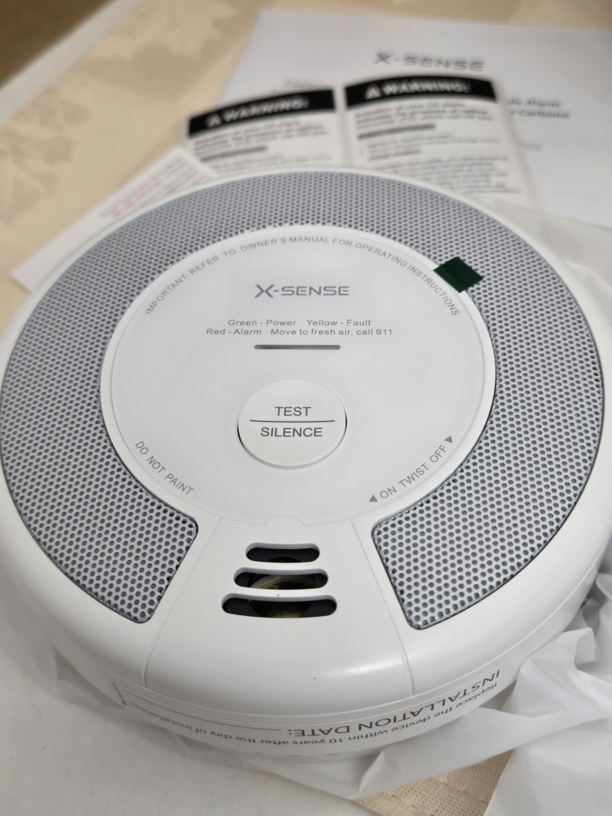 X-Sense Combination Smoke & Carbon Monoxide Alarm SC06 3-Pack