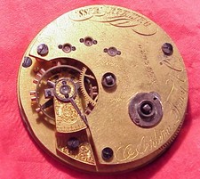 20 SIZE APPLETON TRACY CO MOVEMENT 175629 POCKET WATCH REPAIR PARTS WALTHAM