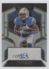 2022 Panini Select Rookie Signatures Silver Prizm 78/199 Isaiah Spiller Auto 0c2
