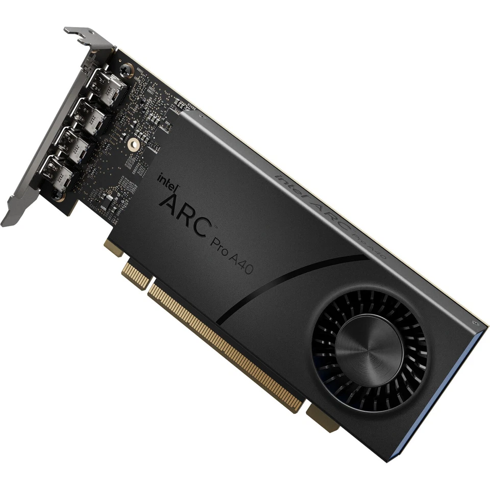 Intel Arc Pro A40 6GB GDDR6 GPU Workstation Graphics Card 23P6PA00BA10P - Image 4 of 4
