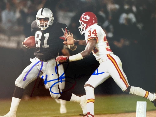 Tim Brown Autographed Signed 8x10 Photo RAIDERS - Tim Brown COA
