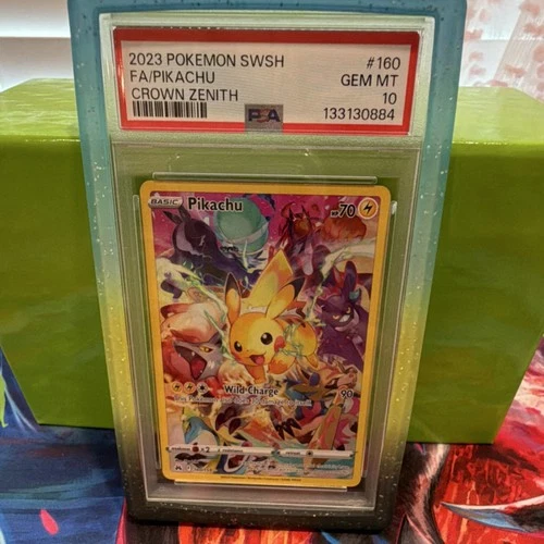 Pokémon Crown Zenith Pikachu Full Art Secret Rare Holo PSA 10 #160/159