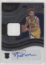2020-21 Panini Select Rookie Jersey 35/199 Nico Mannion #RJA-MAN Auto e6p